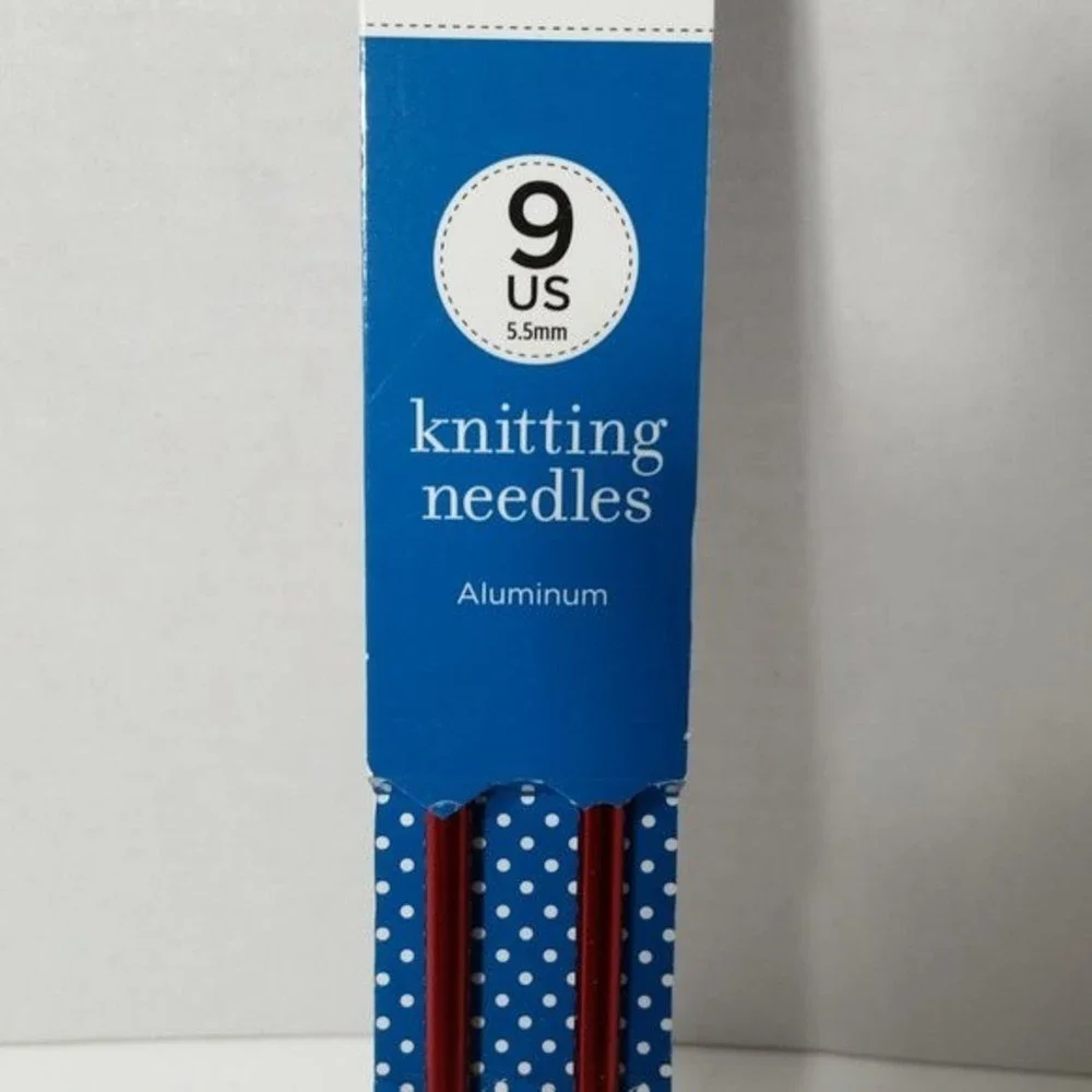Aluminum Knitting Needles Single Point US 9 10